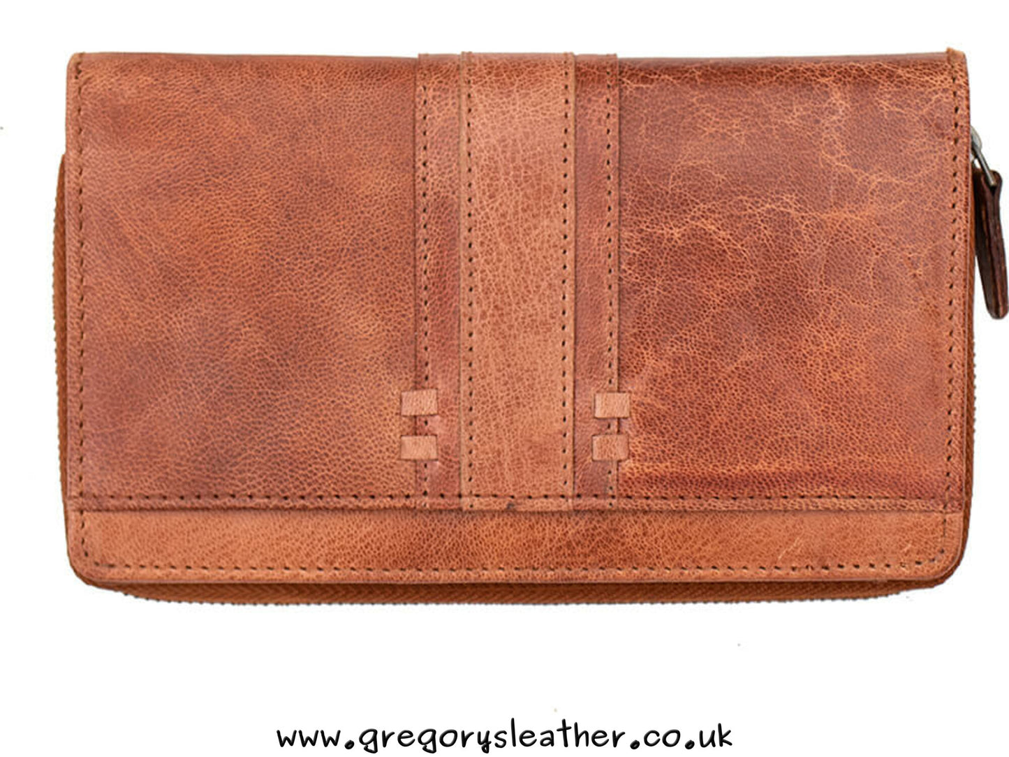 Brandy Arizona Large Leather Purse - by Prime Hide