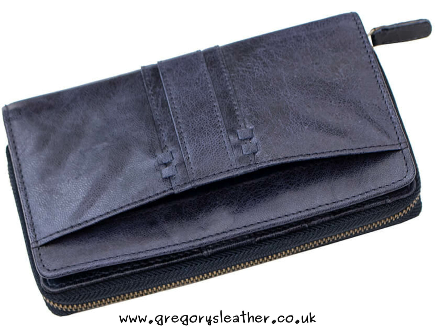 Brandy Arizona Large Leather Purse - by Prime Hide