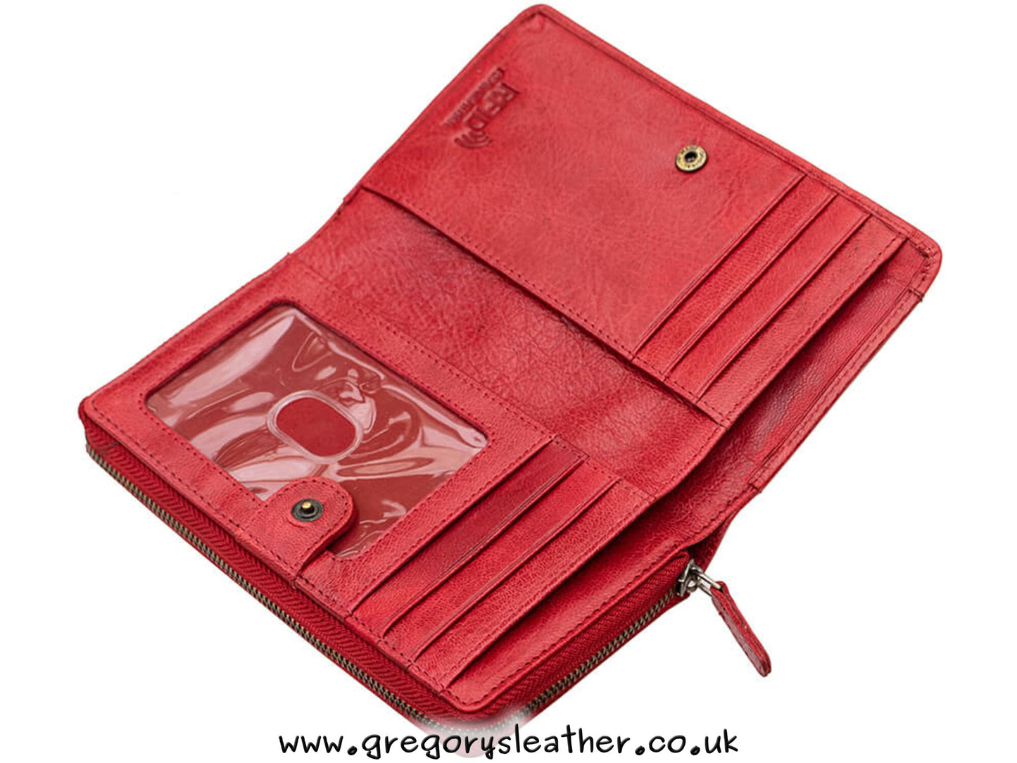 Brandy Arizona Large Leather Purse - by Prime Hide