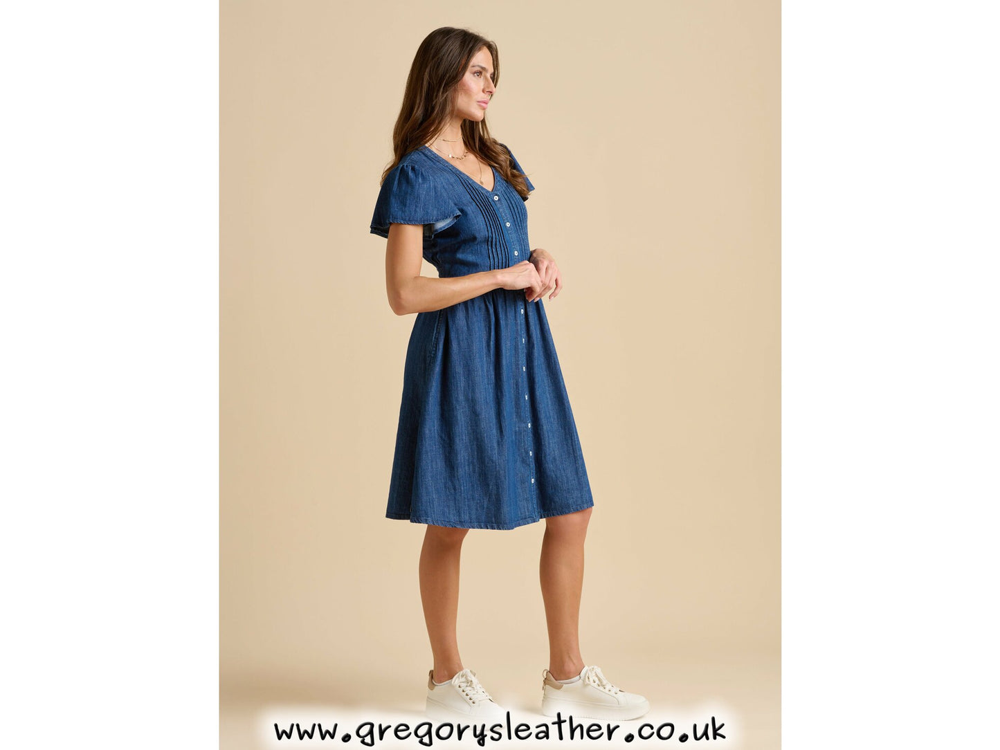 Sandsfoot Knee Length Dress by Brakeburn