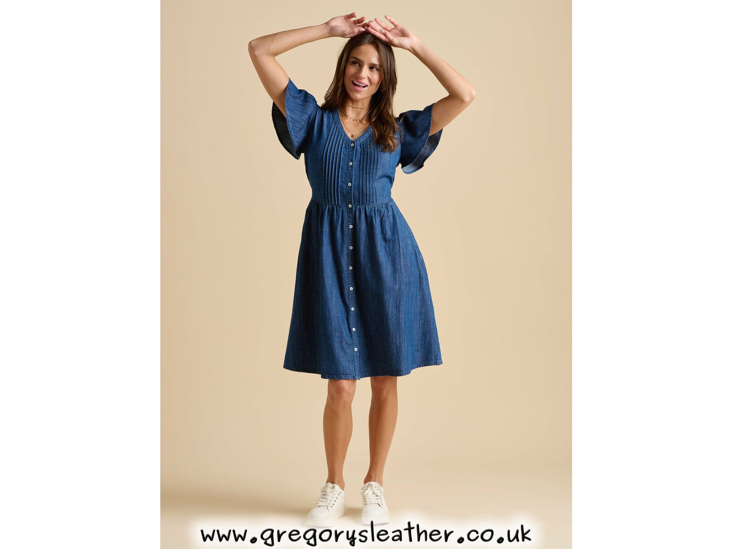 Sandsfoot Knee Length Dress by Brakeburn