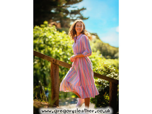 Multi Pier Midi Dress by Brakeburn