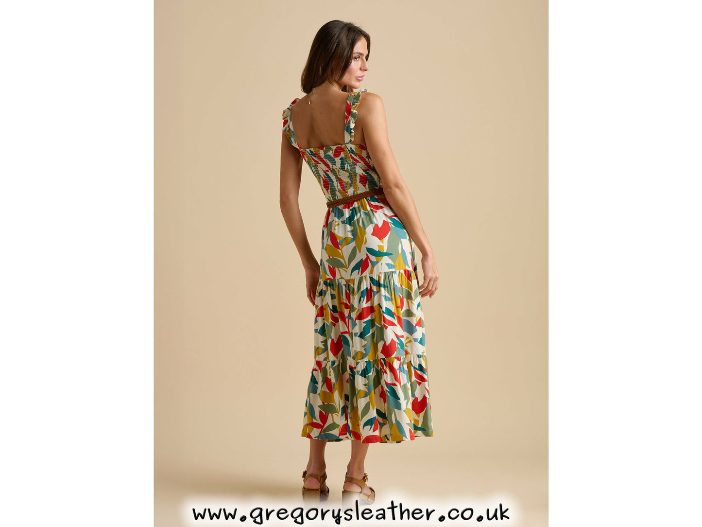 Falling Leaves Maxi Dress by Brakeburn