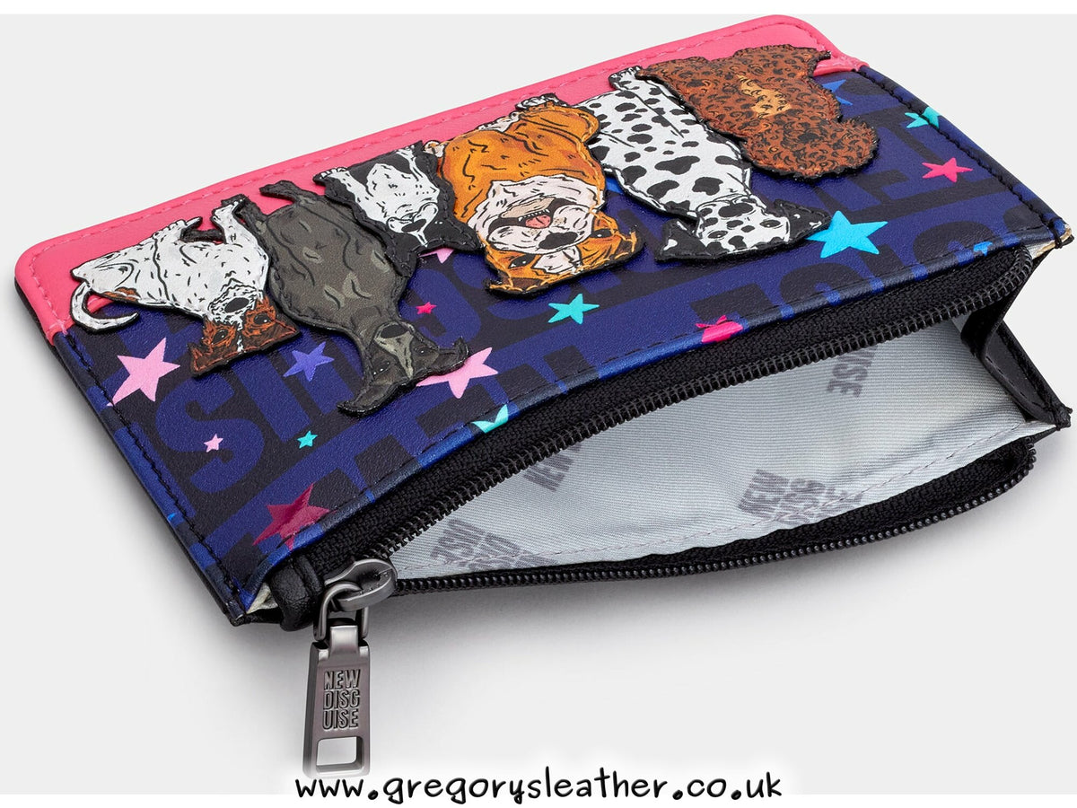 Party Dogs Bark Pack Zip Top Purse by Yoshi