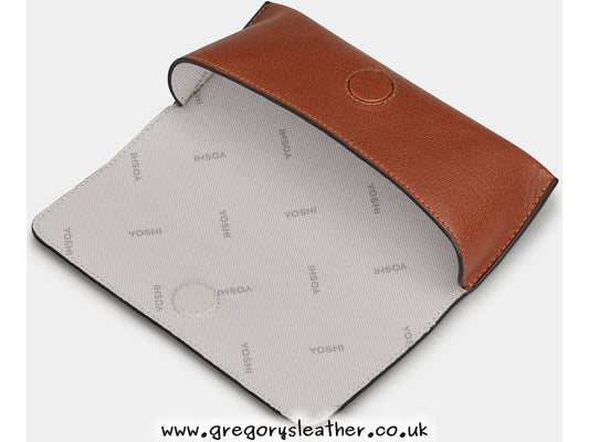 Brown Shakespeare Bookworm Glasses Case by Yoshi