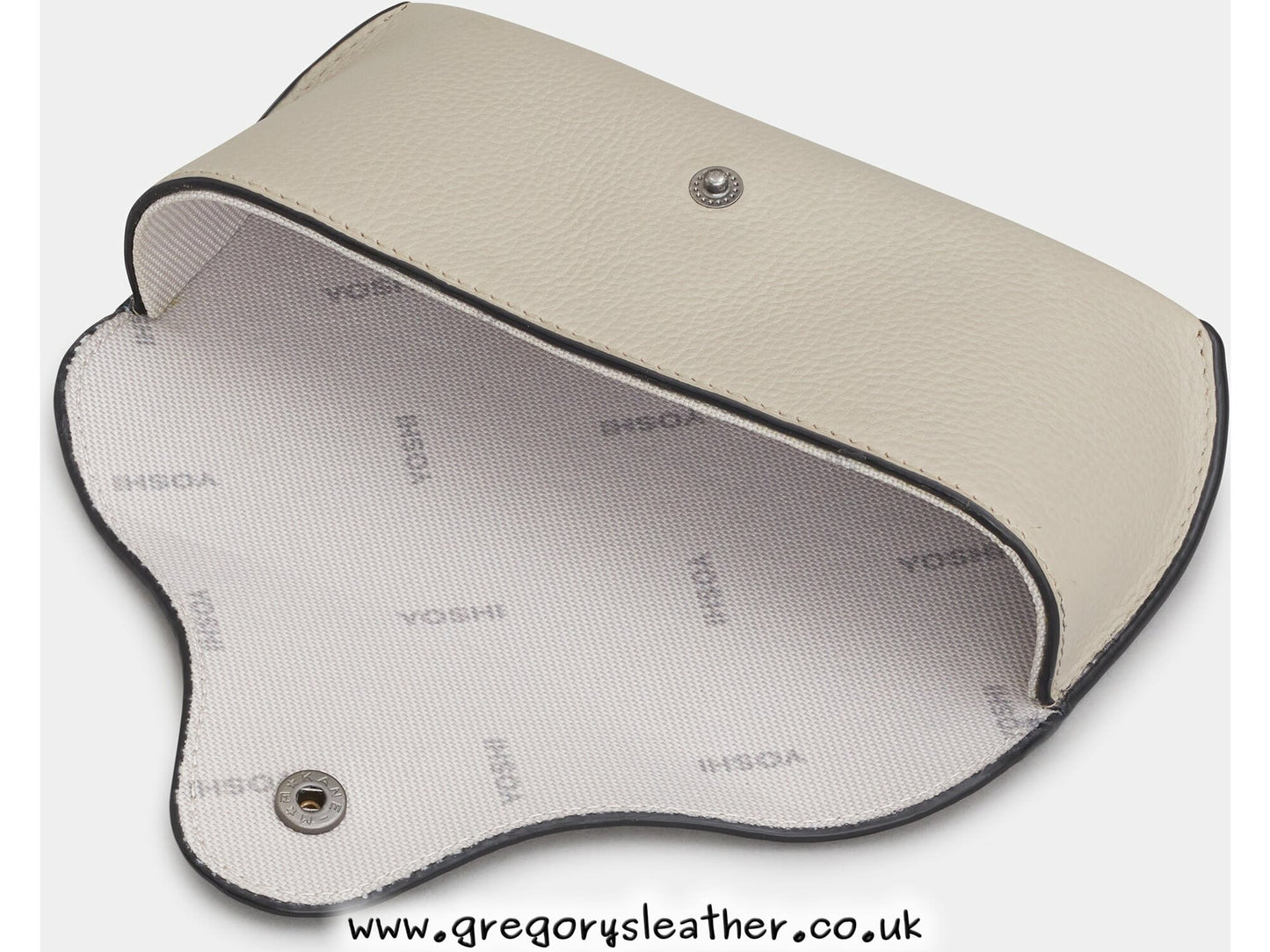 Black Atlantic Leather Glasses Case by Yoshi