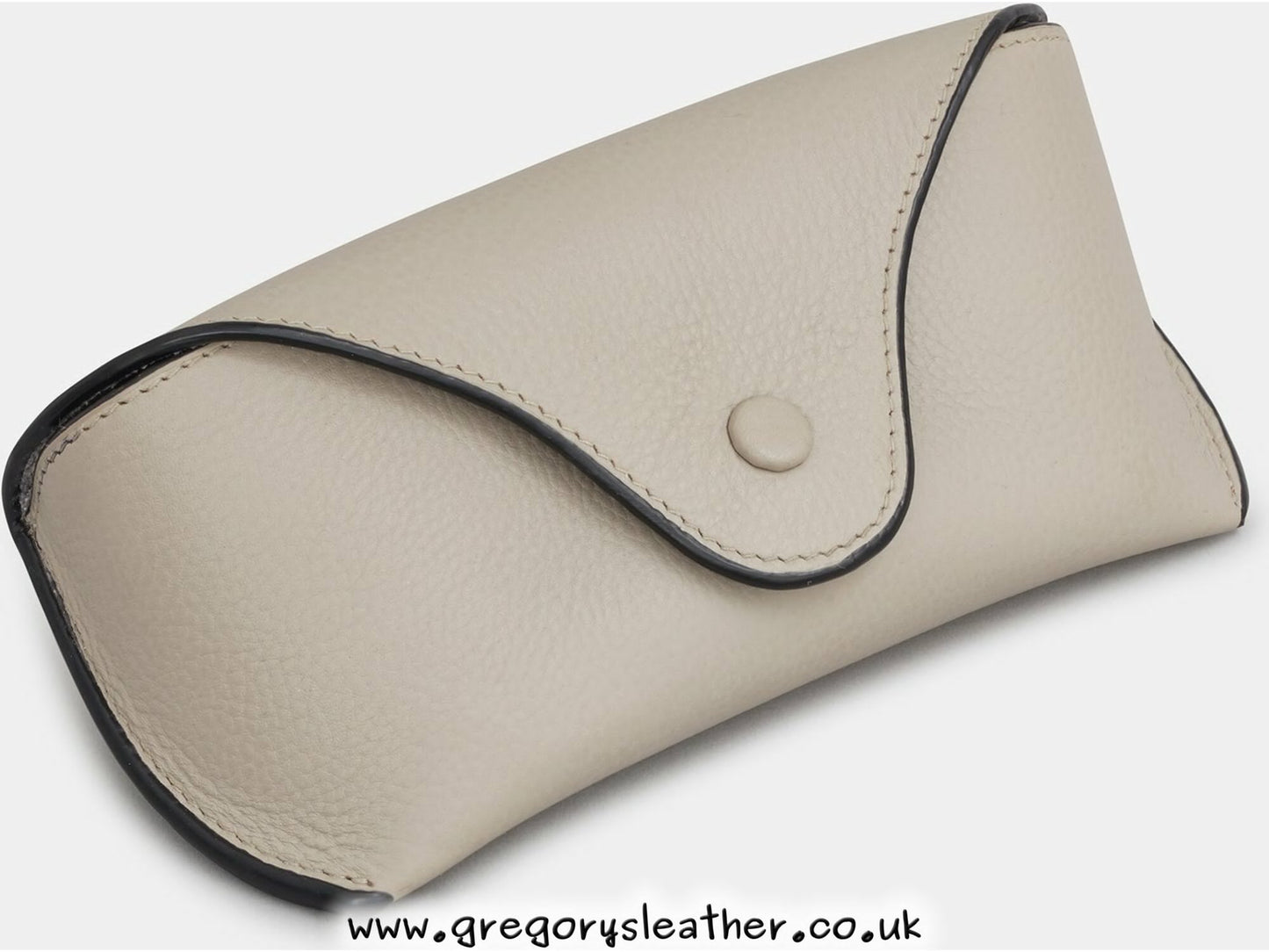 Black Atlantic Leather Glasses Case by Yoshi