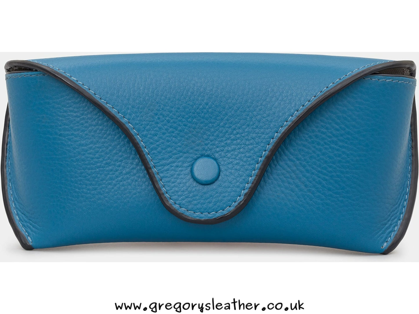 Black Atlantic Leather Glasses Case by Yoshi
