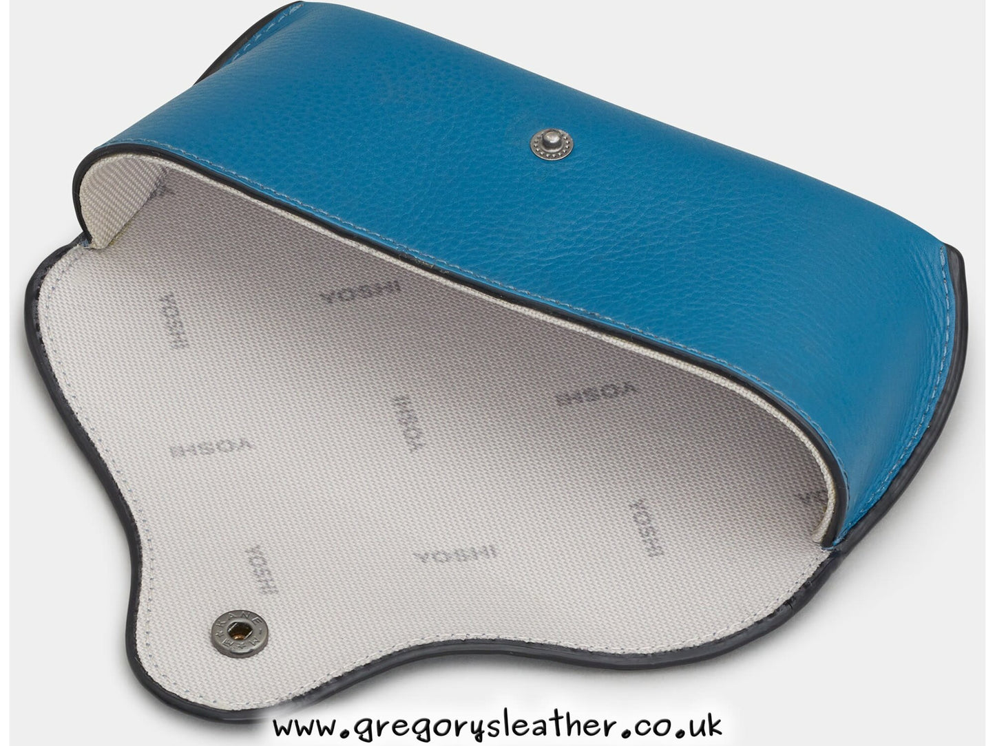 Black Atlantic Leather Glasses Case by Yoshi