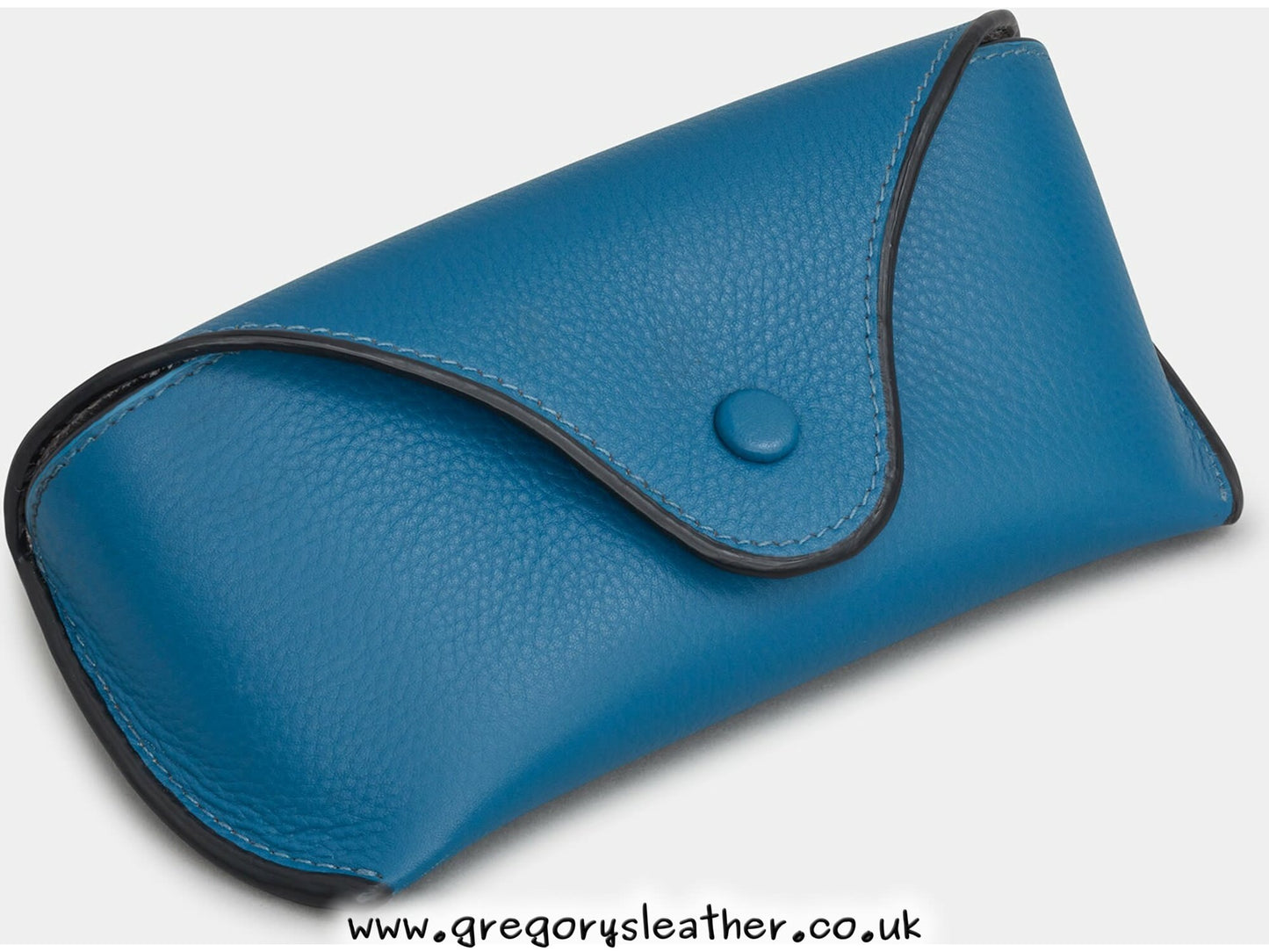 Black Atlantic Leather Glasses Case by Yoshi