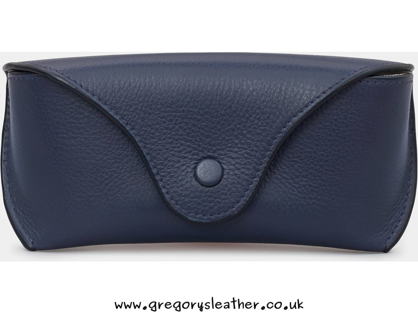 Black Atlantic Leather Glasses Case by Yoshi