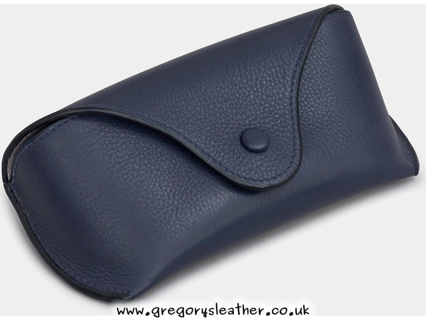 Black Atlantic Leather Glasses Case by Yoshi
