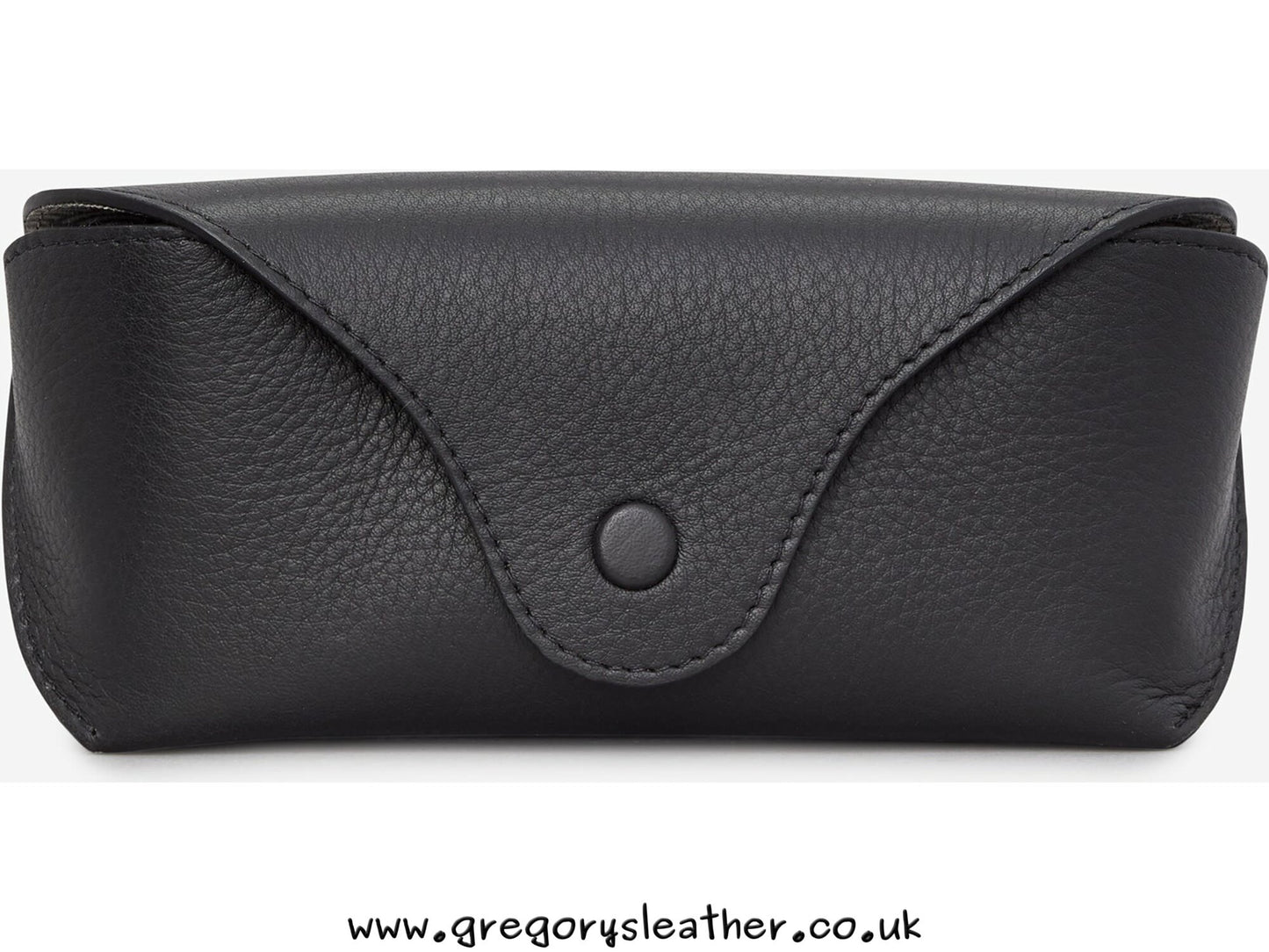 Black Atlantic Leather Glasses Case by Yoshi
