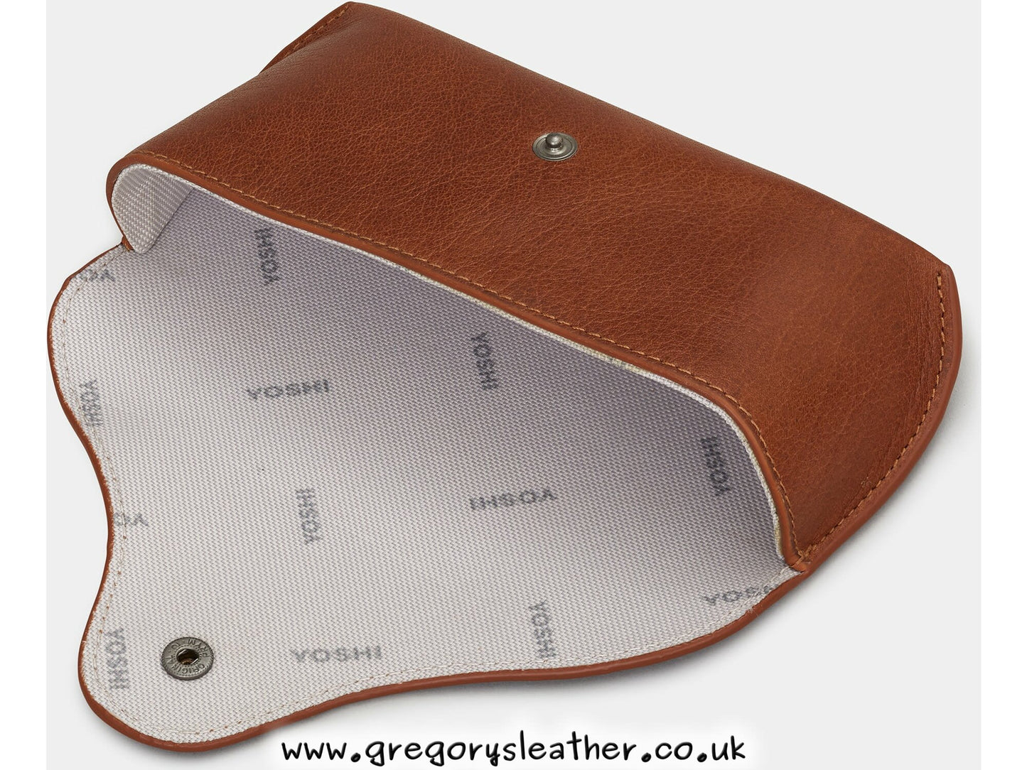Black Atlantic Leather Glasses Case by Yoshi
