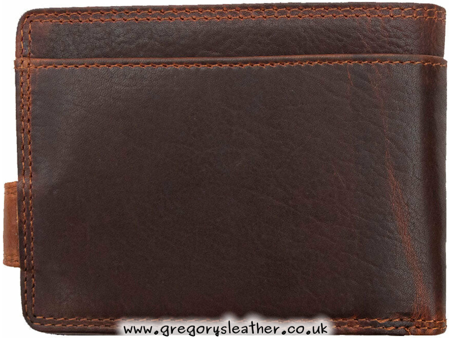Brown New York Leather Wallet - by Prime Hide