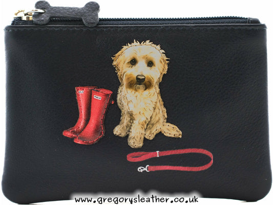Cocos Walk Coco's Walk Coin Purse In Navy - by Mala
