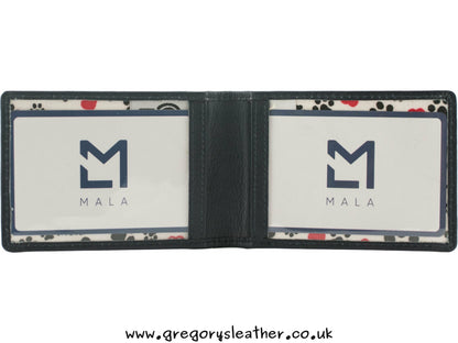 Navy Cocos Walk Coco's Walk ID & Card Holder In Navy - by Mala