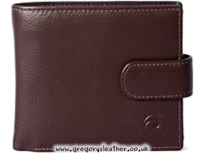 Black Origin Tab Wallet with Coin Pocket & RFID Protection by Mala