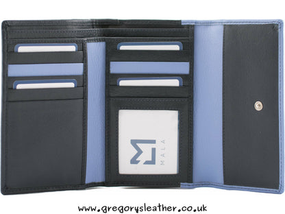 Snowdrop Large Tri fold Purse - by Mala
