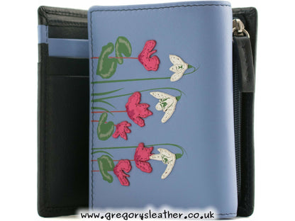 Snowdrop Tri fold Purse - by Mala