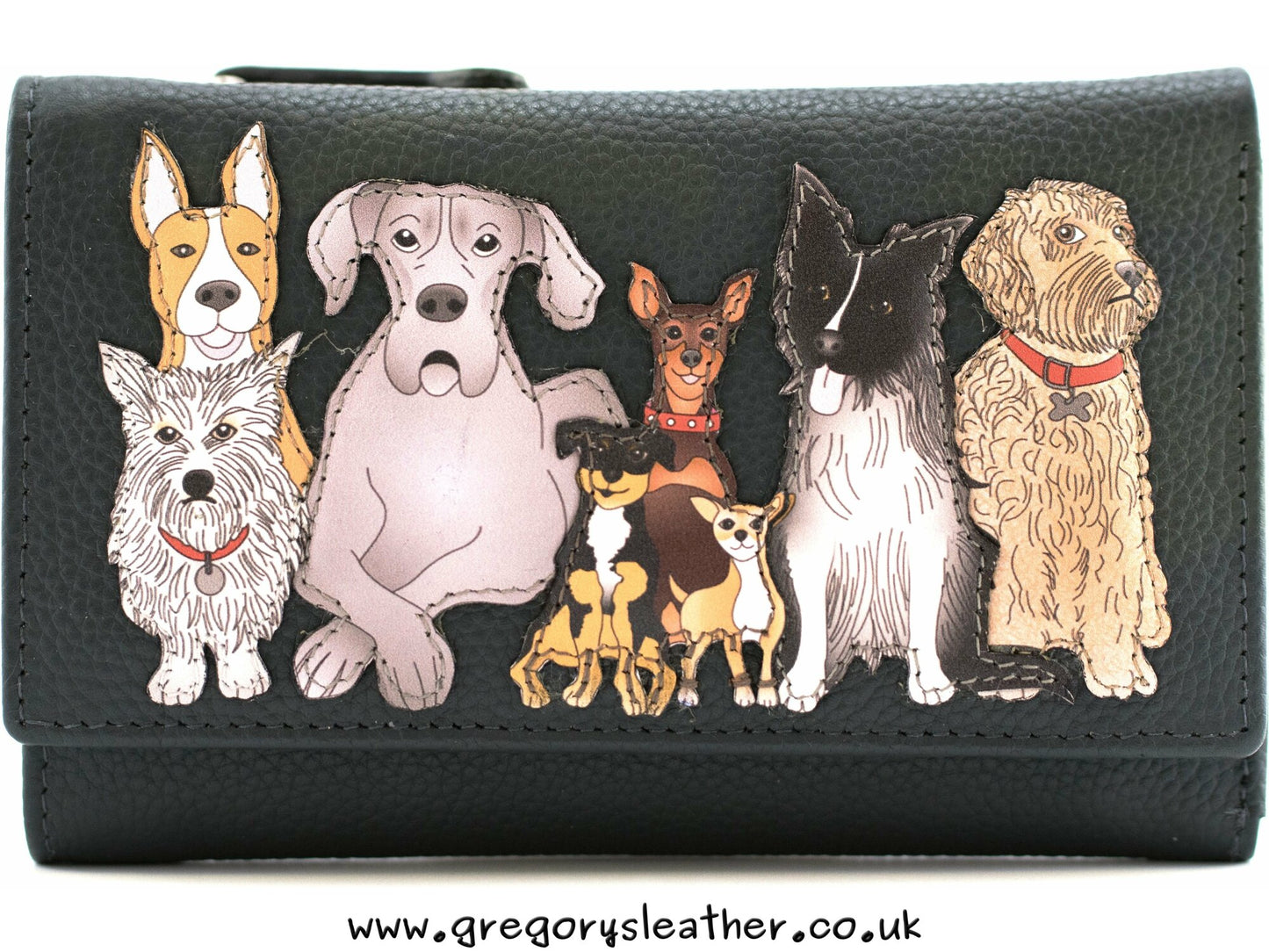 Kennel Crew Large Tri fold Purse - by Mala