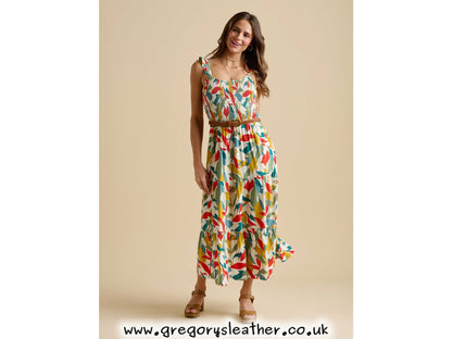 Falling Leaves Maxi Dress by Brakeburn