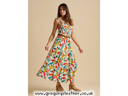 Falling Leaves Maxi Dress by Brakeburn