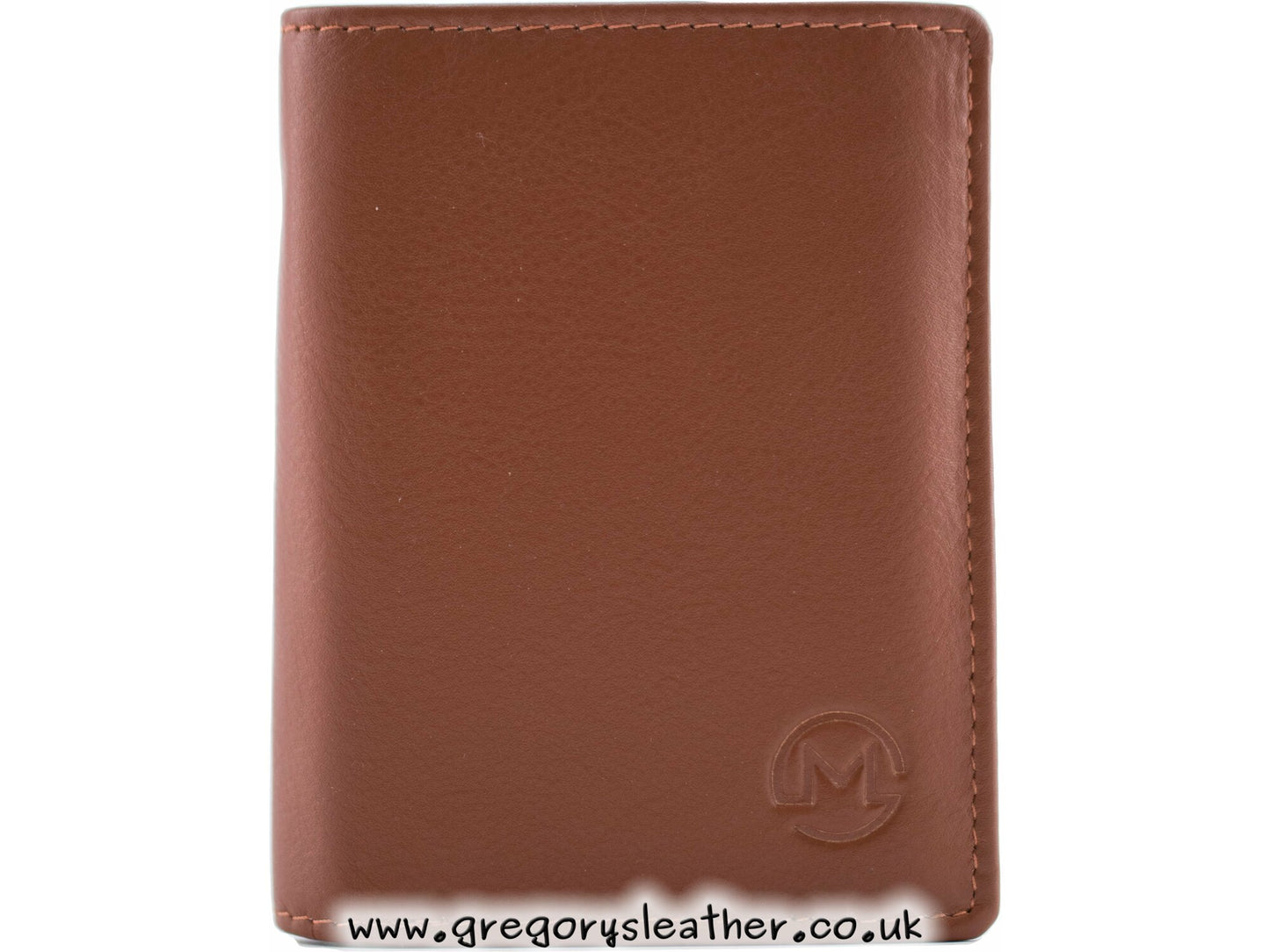 Black Origin Plain Leather Compact Shirt Wallet With Coin Pocket - by Mala