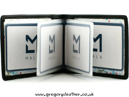 Black Blossom ID and Card Holder - by Mala