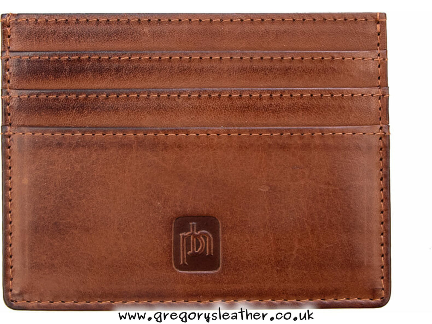 Tan Ridgeback Leather Card Holder - by Prime Hide