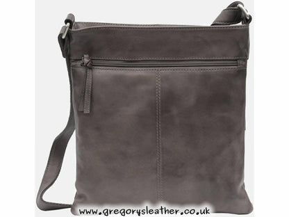 Brown Ridgeback Leather Crossbody Bag - by Prime Hide
