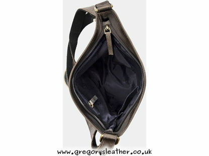 Brown Ridgeback Leather Crossbody Bag - by Prime Hide