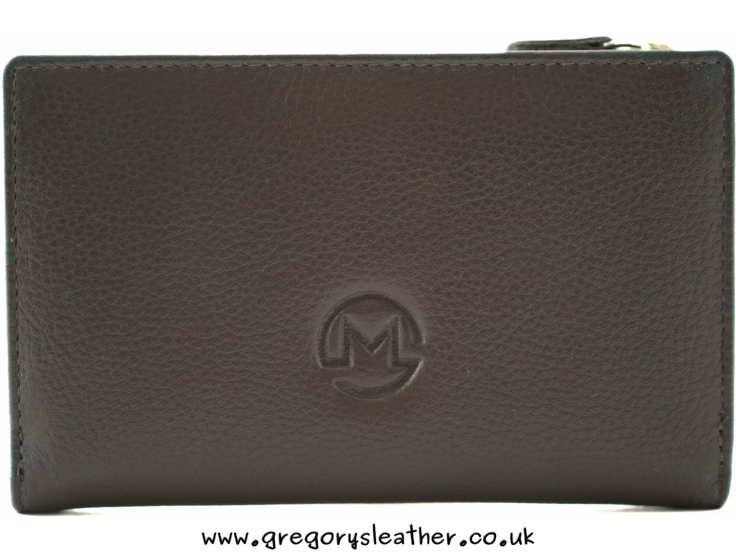 Gone To Pot Large Leather Tri fold Purse - by Mala