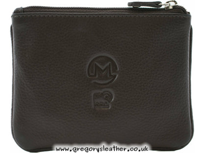 Gone To Pot Leather Coin and Card Purse - by Mala