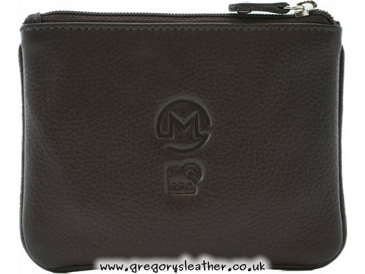 Gone To Pot Leather Coin and Card Purse - by Mala