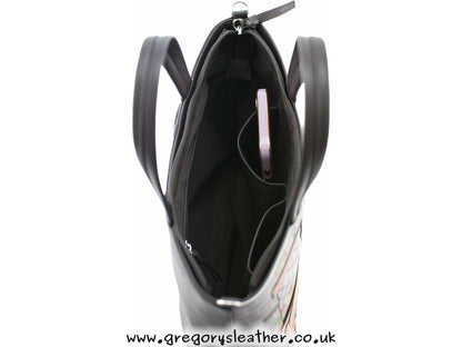 Gone To Pot Leather Multi-way Grab Bag - by Mala