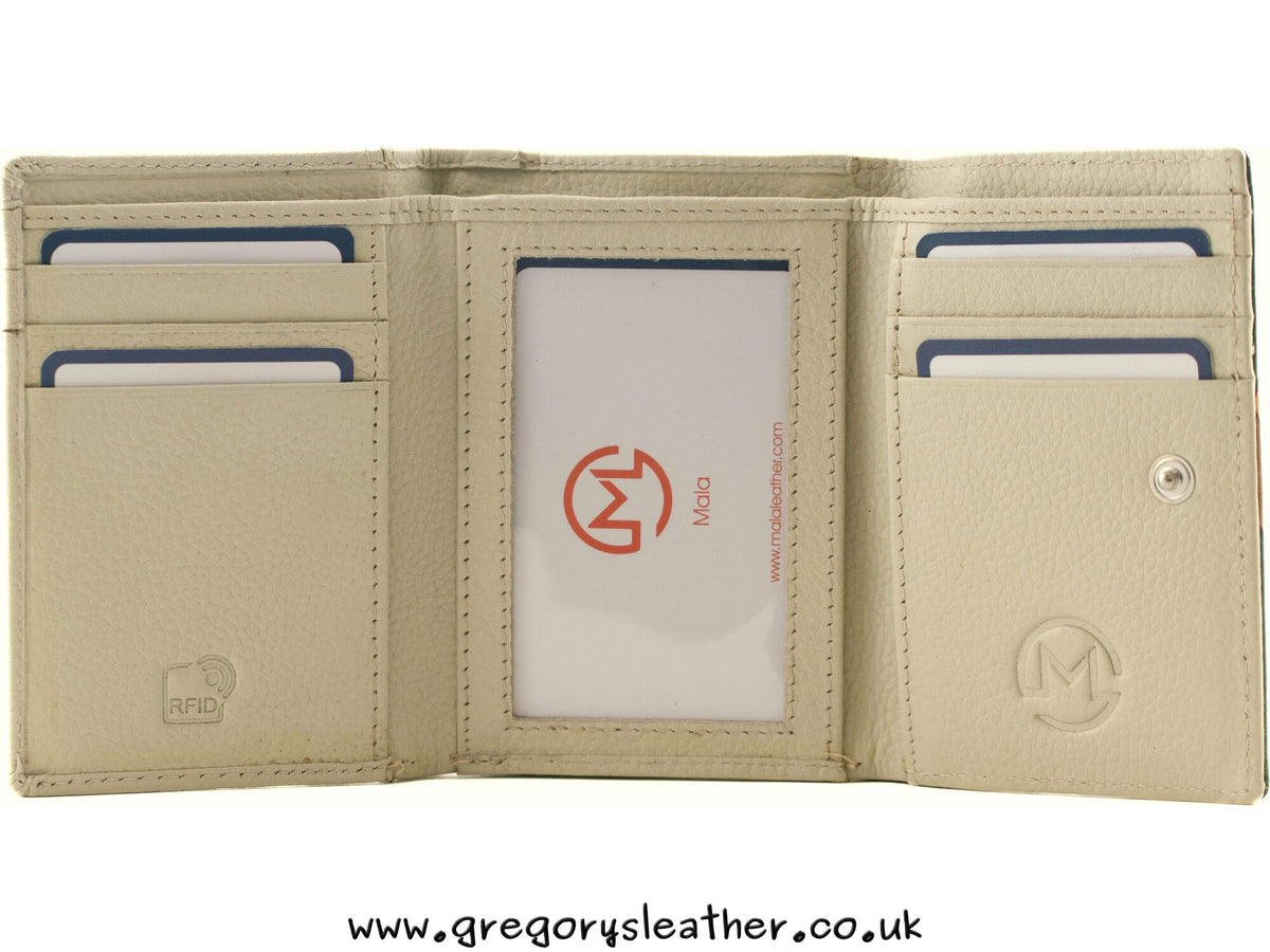 Foxglove Forest Compact Tri fold Purse - by Mala