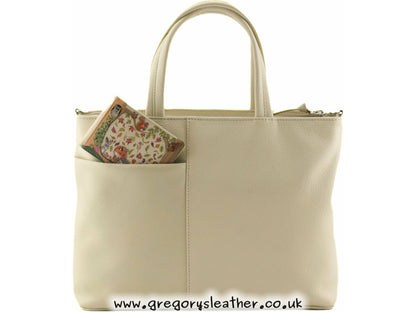 Foxglove Forest Leather Multiway Grab bag - by Mala