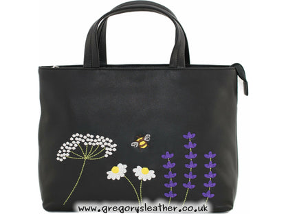Black Blossom Multiway Grab Bag - by Mala