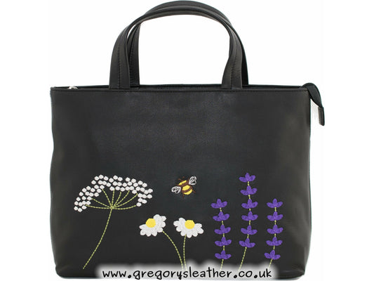 Black Blossom Multiway Grab Bag - by Mala