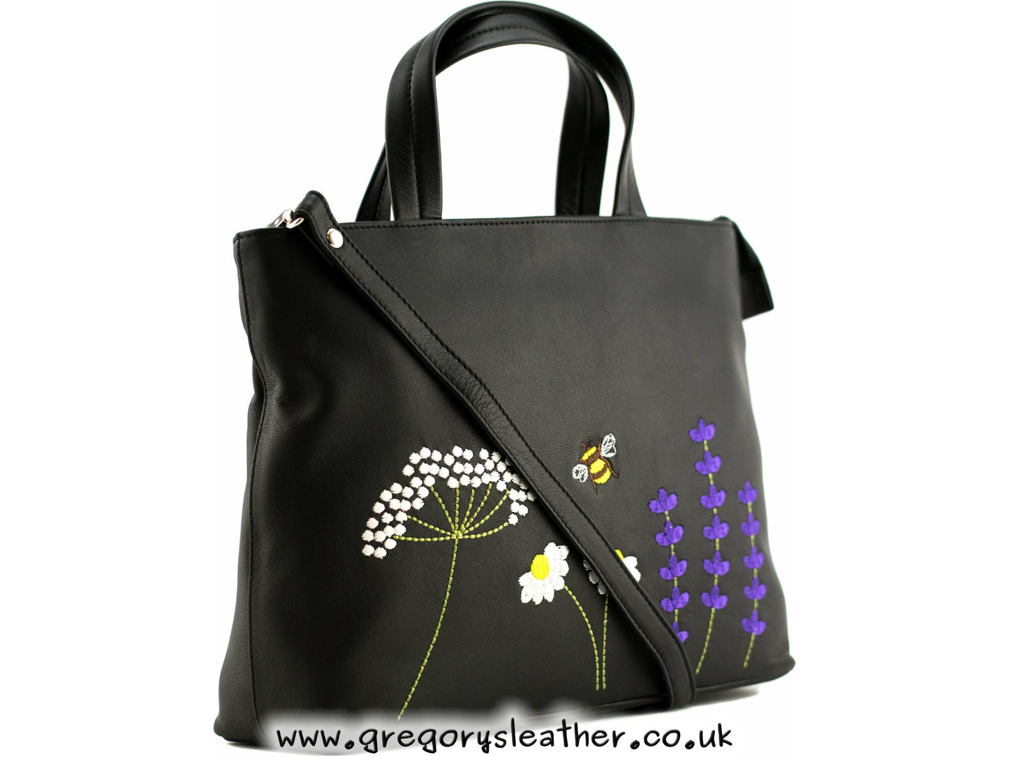 Black Blossom Multiway Grab Bag - by Mala