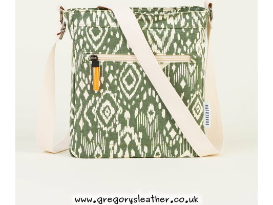 Ikat Mix Cross Body Bag by Brakeburn