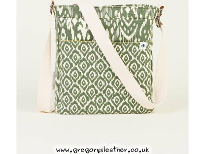 Ikat Mix Cross Body Bag by Brakeburn