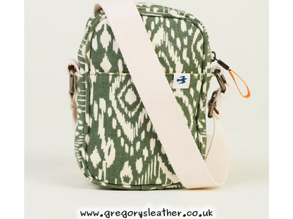 Ikat Mix Small Cross Body Bag by Brakeburn