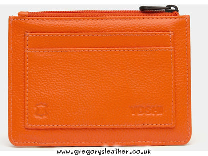 Jack O Lantern Jack O' Lantern Zip Top Leather Pumpkin Purse by Yoshi