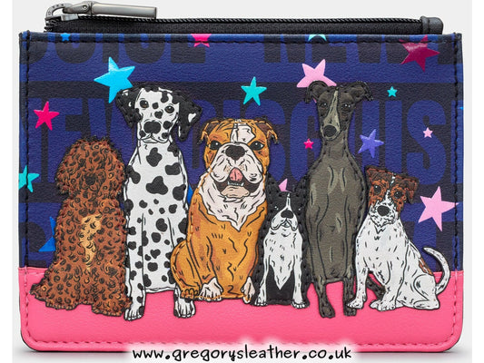 Party Dogs Bark Pack Zip Top Purse by Yoshi