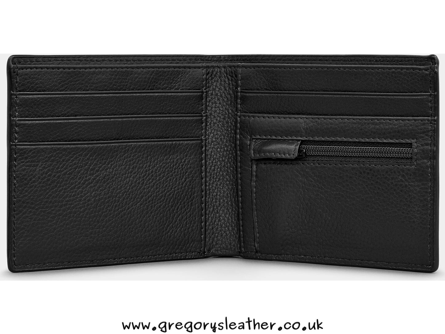 Black Charles Dickens Dickens Bookworm Leather Wallet by Yoshi