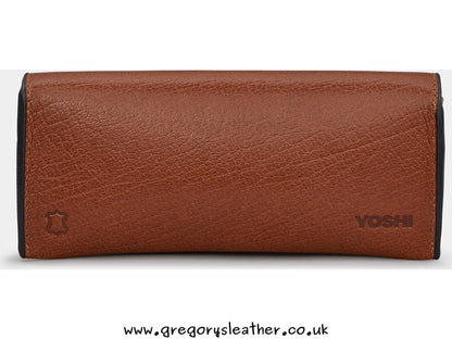 Brown Shakespeare Bookworm Glasses Case by Yoshi