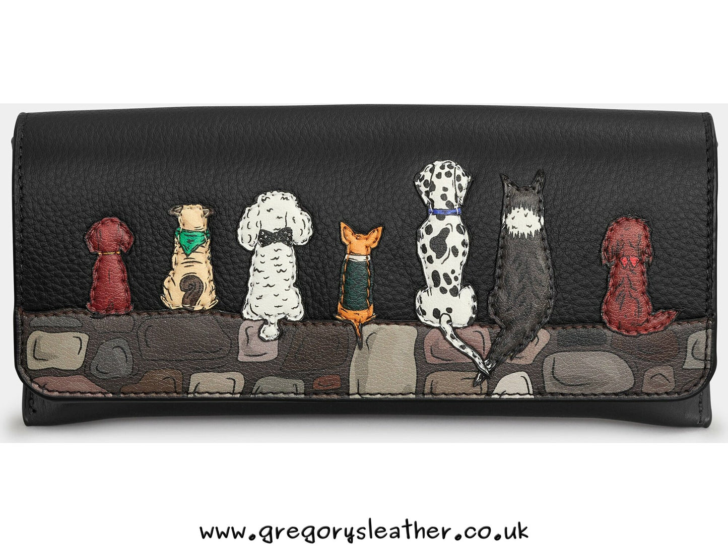Black Bark To Bark Leather Glasses Case by Yoshi
