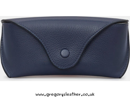 Black Atlantic Leather Glasses Case [SALE] by Yoshi